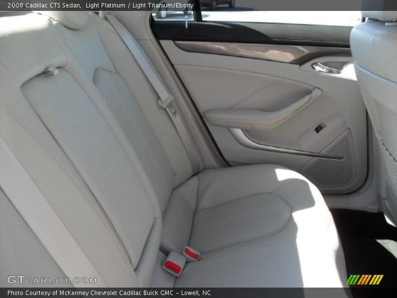 Light Platinum / Light Titanium/Ebony 2008 Cadillac CTS Sedan