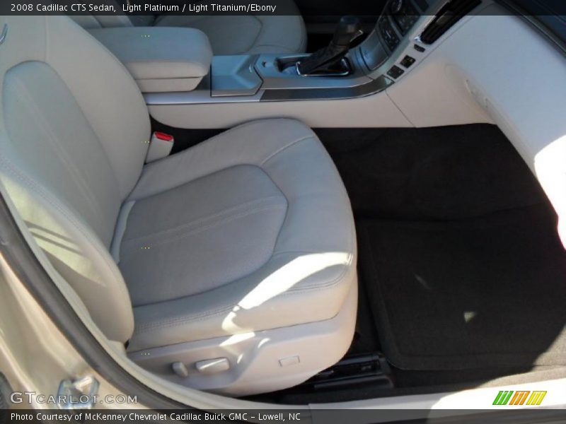 Light Platinum / Light Titanium/Ebony 2008 Cadillac CTS Sedan