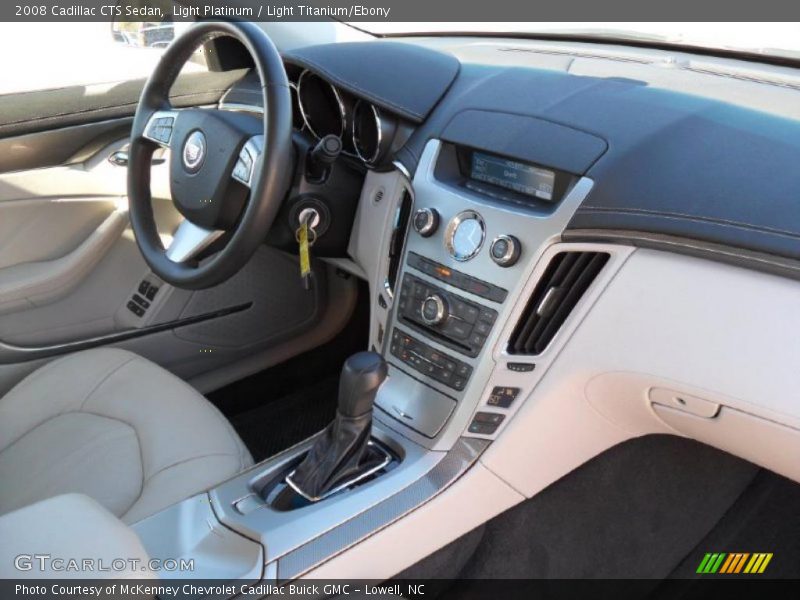 Light Platinum / Light Titanium/Ebony 2008 Cadillac CTS Sedan