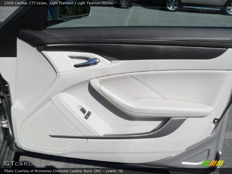 Light Platinum / Light Titanium/Ebony 2008 Cadillac CTS Sedan