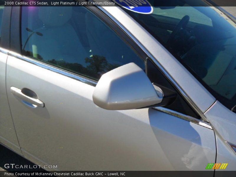 Light Platinum / Light Titanium/Ebony 2008 Cadillac CTS Sedan