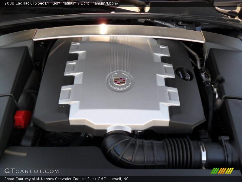 Light Platinum / Light Titanium/Ebony 2008 Cadillac CTS Sedan
