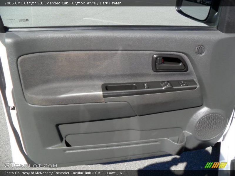 Olympic White / Dark Pewter 2006 GMC Canyon SLE Extended Cab