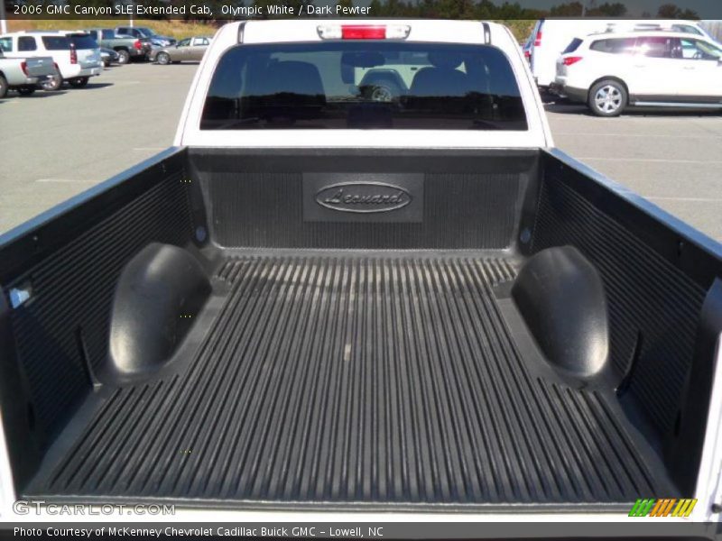 Olympic White / Dark Pewter 2006 GMC Canyon SLE Extended Cab