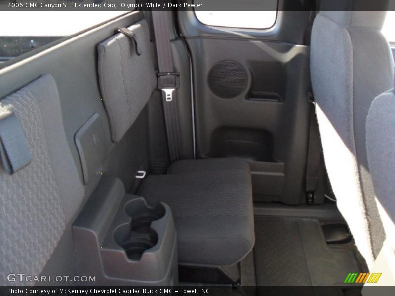  2006 Canyon SLE Extended Cab Dark Pewter Interior