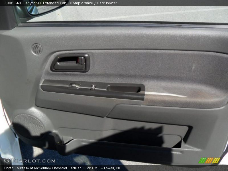 Olympic White / Dark Pewter 2006 GMC Canyon SLE Extended Cab
