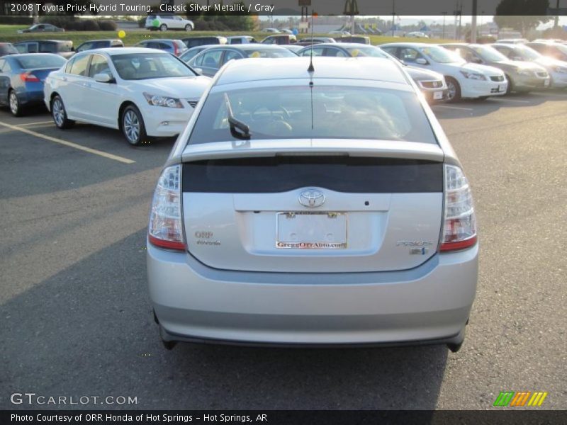 Classic Silver Metallic / Gray 2008 Toyota Prius Hybrid Touring