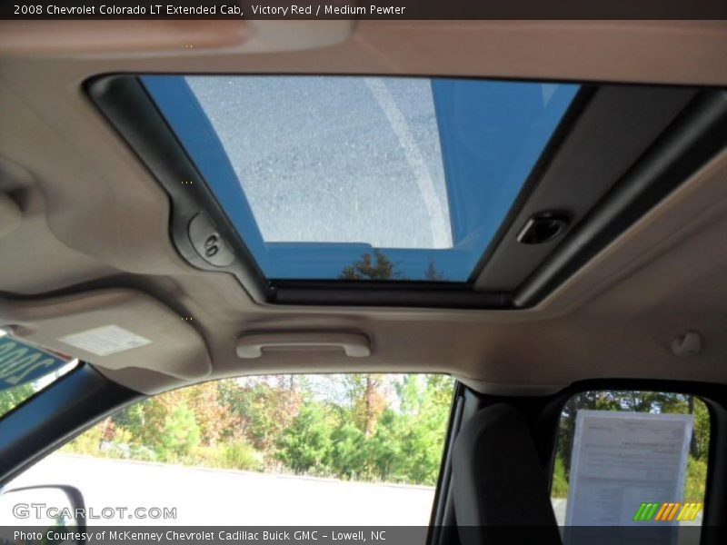 Victory Red / Medium Pewter 2008 Chevrolet Colorado LT Extended Cab