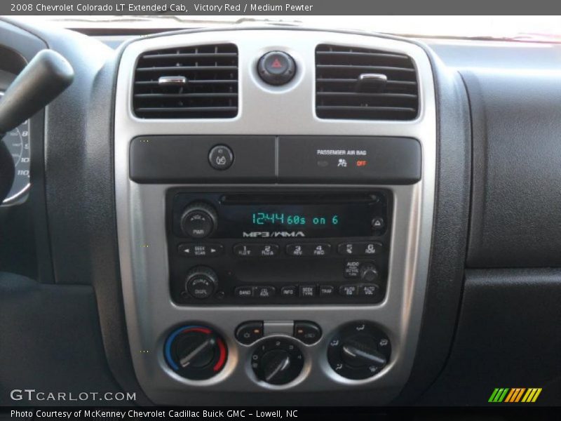 Victory Red / Medium Pewter 2008 Chevrolet Colorado LT Extended Cab