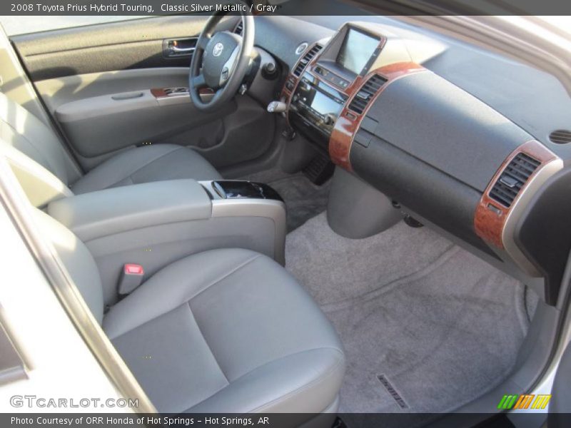  2008 Prius Hybrid Touring Gray Interior