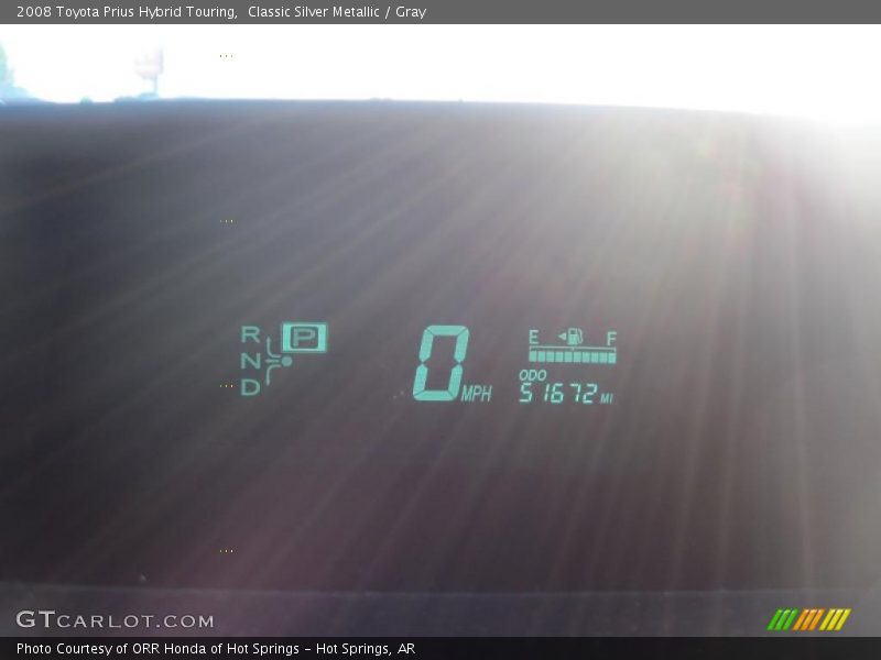 Classic Silver Metallic / Gray 2008 Toyota Prius Hybrid Touring