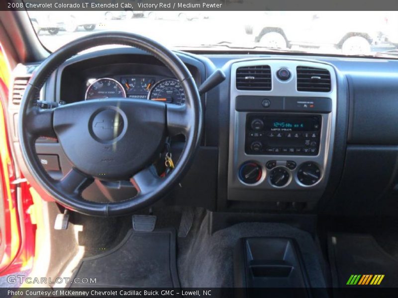 Victory Red / Medium Pewter 2008 Chevrolet Colorado LT Extended Cab
