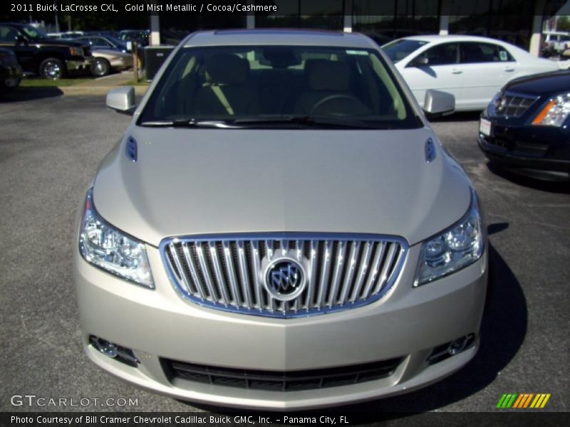 Gold Mist Metallic / Cocoa/Cashmere 2011 Buick LaCrosse CXL