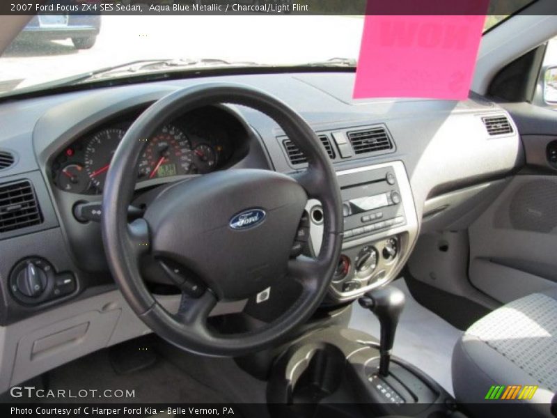 Charcoal/Light Flint Interior - 2007 Focus ZX4 SES Sedan 