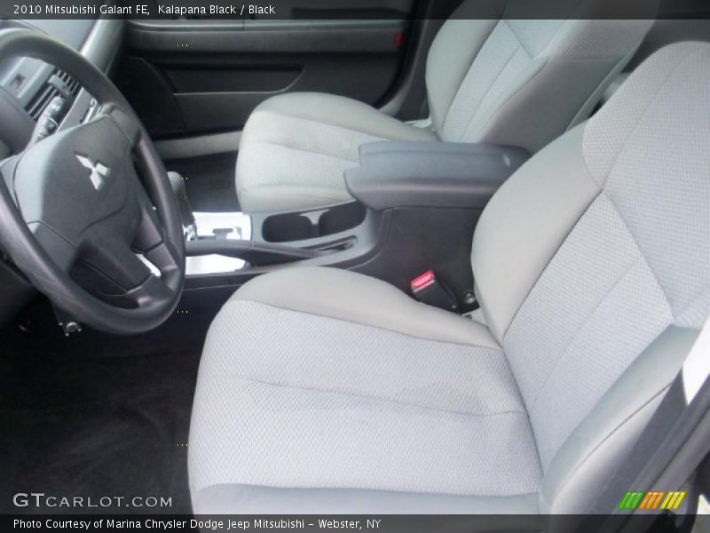 2010 Galant FE Black Interior