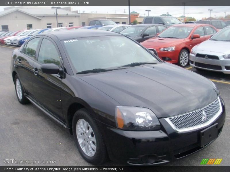 Front 3/4 View of 2010 Galant FE