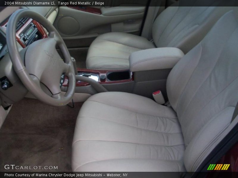  2004 Diamante LS Beige Interior