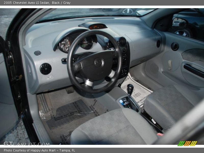 Gray Interior - 2005 Aveo LS Sedan 