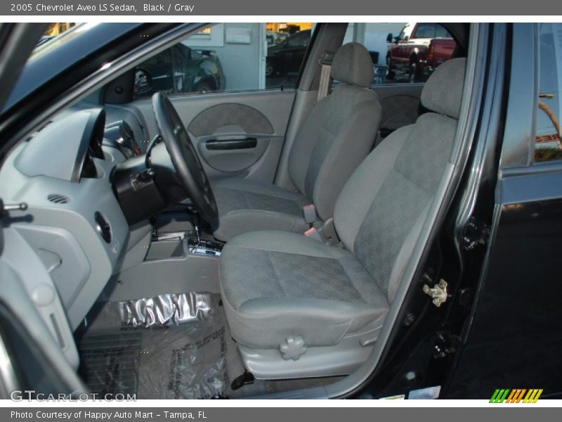  2005 Aveo LS Sedan Gray Interior