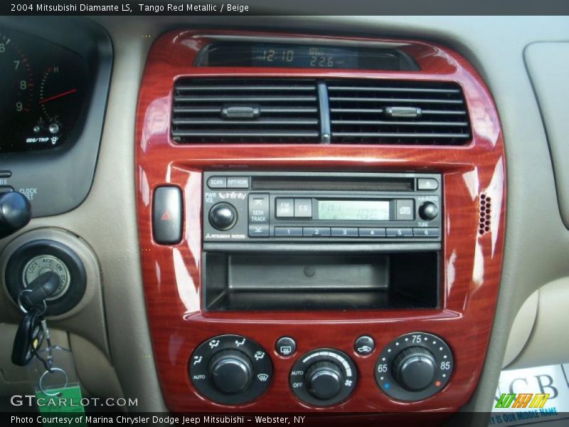 Controls of 2004 Diamante LS