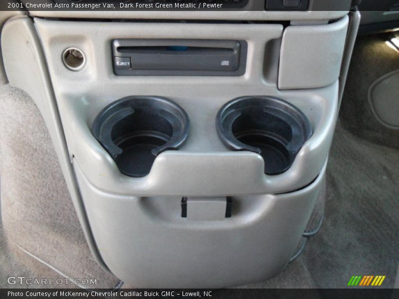Dark Forest Green Metallic / Pewter 2001 Chevrolet Astro Passenger Van