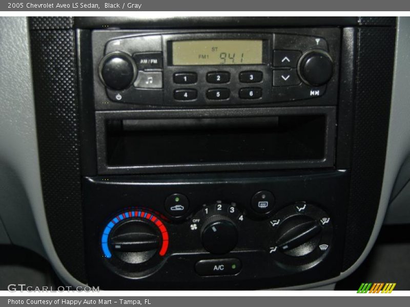 Controls of 2005 Aveo LS Sedan