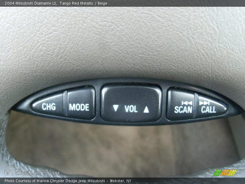 Tango Red Metallic / Beige 2004 Mitsubishi Diamante LS