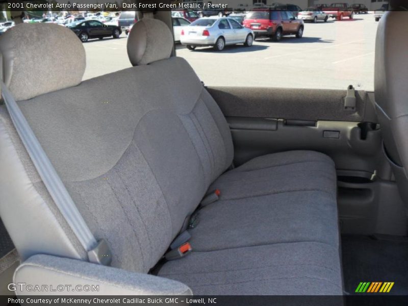 Dark Forest Green Metallic / Pewter 2001 Chevrolet Astro Passenger Van