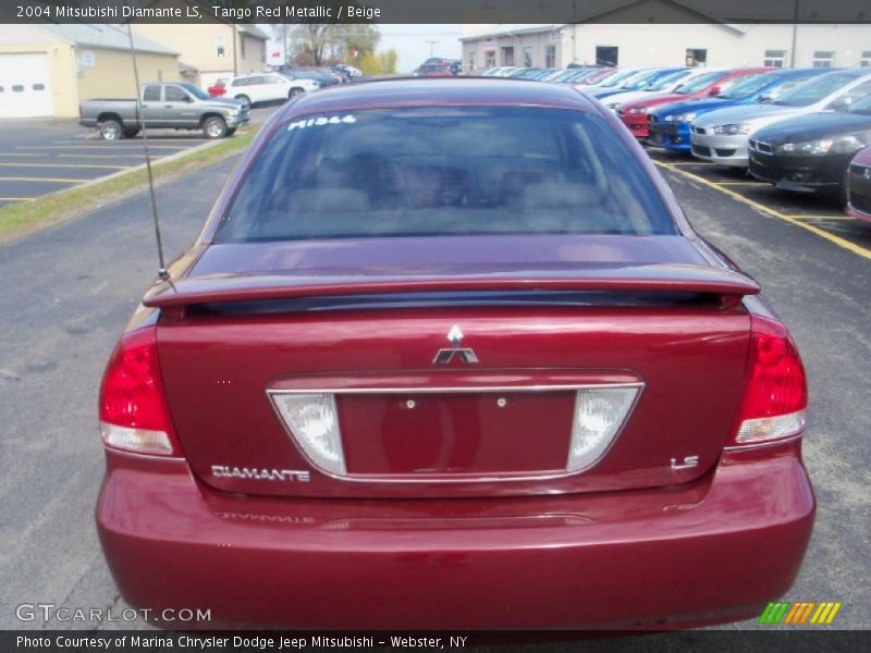 Tango Red Metallic / Beige 2004 Mitsubishi Diamante LS