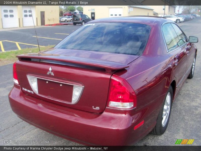 Tango Red Metallic / Beige 2004 Mitsubishi Diamante LS