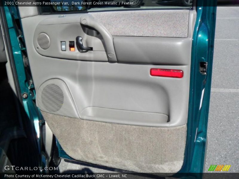 Dark Forest Green Metallic / Pewter 2001 Chevrolet Astro Passenger Van