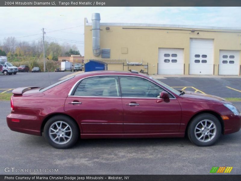 Tango Red Metallic / Beige 2004 Mitsubishi Diamante LS