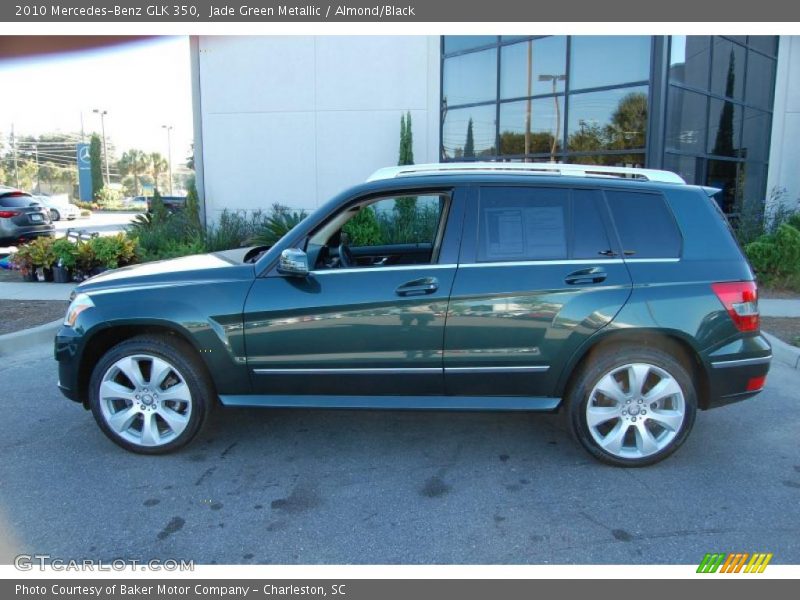 Jade Green Metallic / Almond/Black 2010 Mercedes-Benz GLK 350