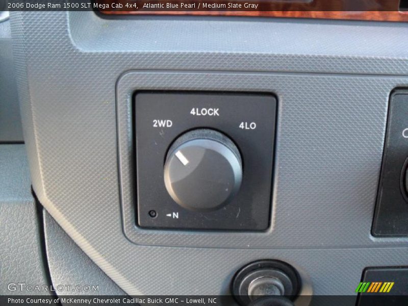 Atlantic Blue Pearl / Medium Slate Gray 2006 Dodge Ram 1500 SLT Mega Cab 4x4