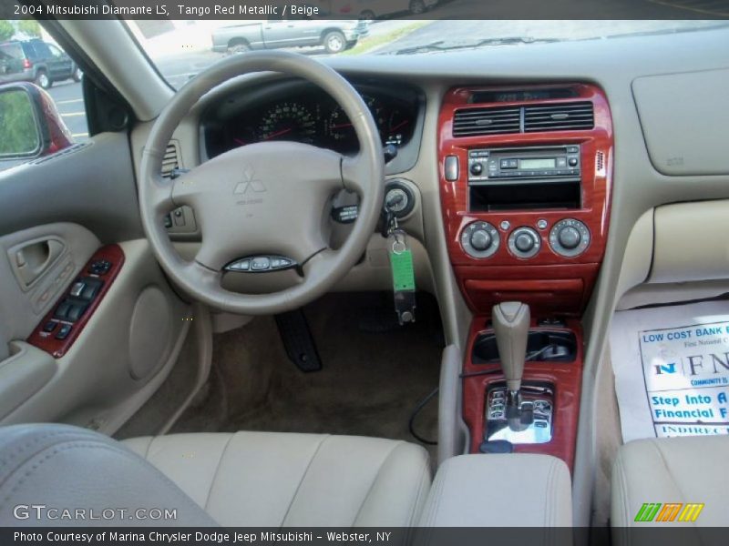 Dashboard of 2004 Diamante LS