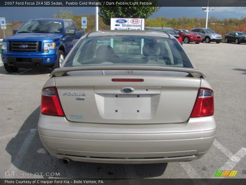 Pueblo Gold Metallic / Dark Pebble/Light Pebble 2007 Ford Focus ZX4 SES Sedan