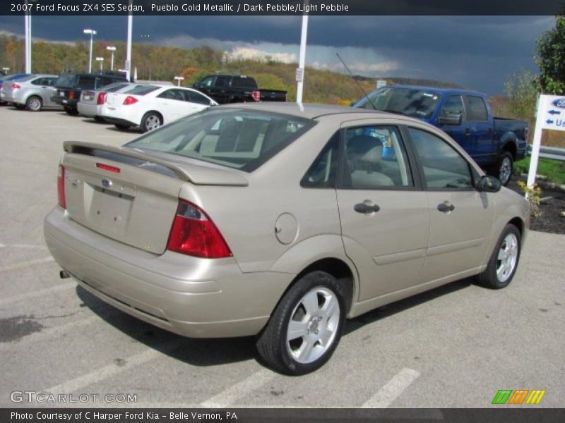 Pueblo Gold Metallic / Dark Pebble/Light Pebble 2007 Ford Focus ZX4 SES Sedan