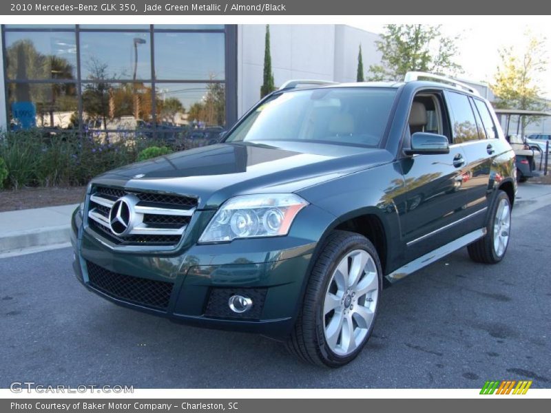 Jade Green Metallic / Almond/Black 2010 Mercedes-Benz GLK 350