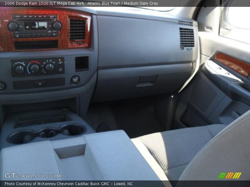 Atlantic Blue Pearl / Medium Slate Gray 2006 Dodge Ram 1500 SLT Mega Cab 4x4