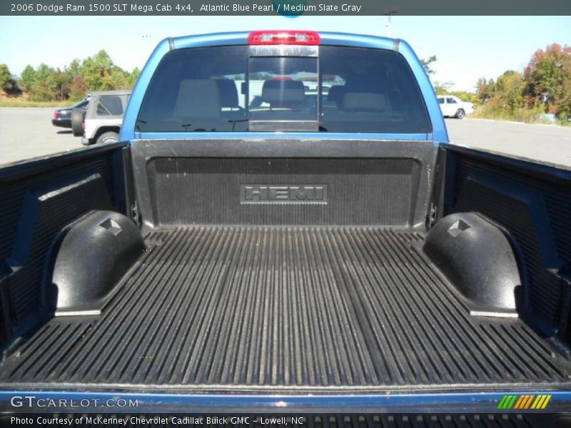 Atlantic Blue Pearl / Medium Slate Gray 2006 Dodge Ram 1500 SLT Mega Cab 4x4
