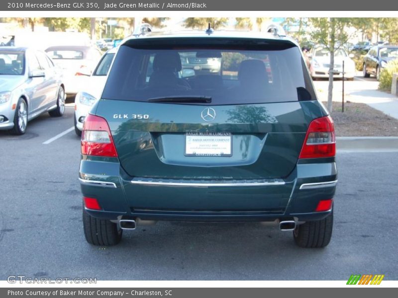 Jade Green Metallic / Almond/Black 2010 Mercedes-Benz GLK 350
