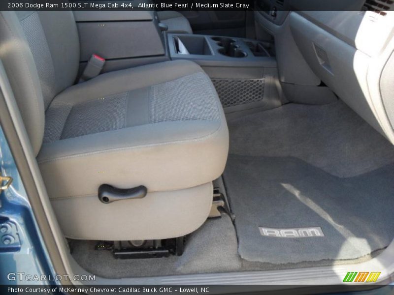Atlantic Blue Pearl / Medium Slate Gray 2006 Dodge Ram 1500 SLT Mega Cab 4x4