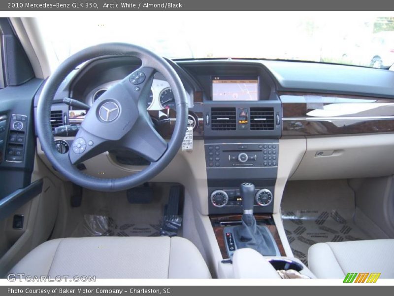 Arctic White / Almond/Black 2010 Mercedes-Benz GLK 350