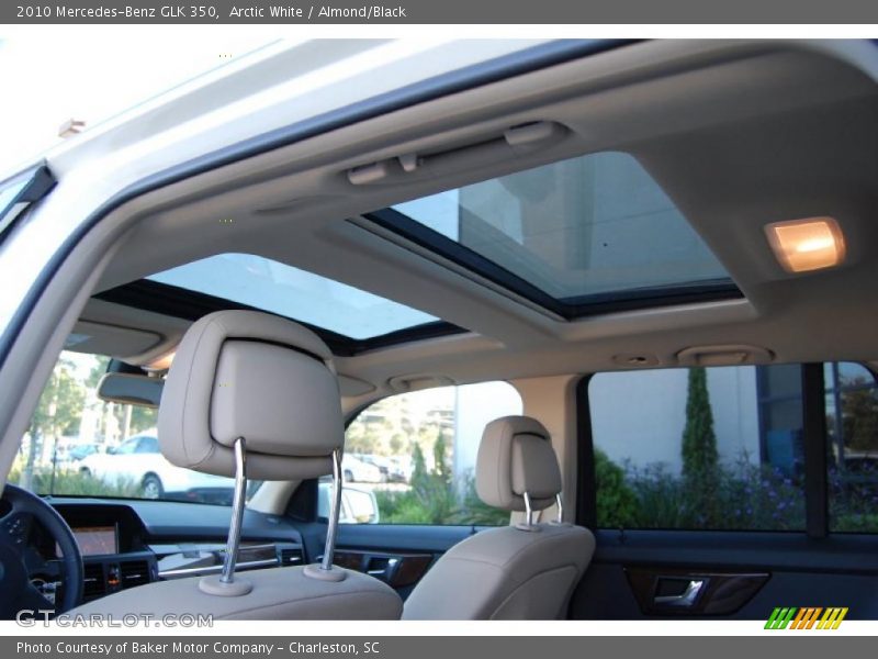Arctic White / Almond/Black 2010 Mercedes-Benz GLK 350