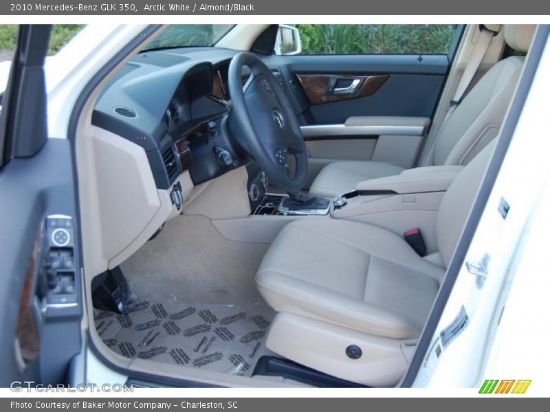 Arctic White / Almond/Black 2010 Mercedes-Benz GLK 350