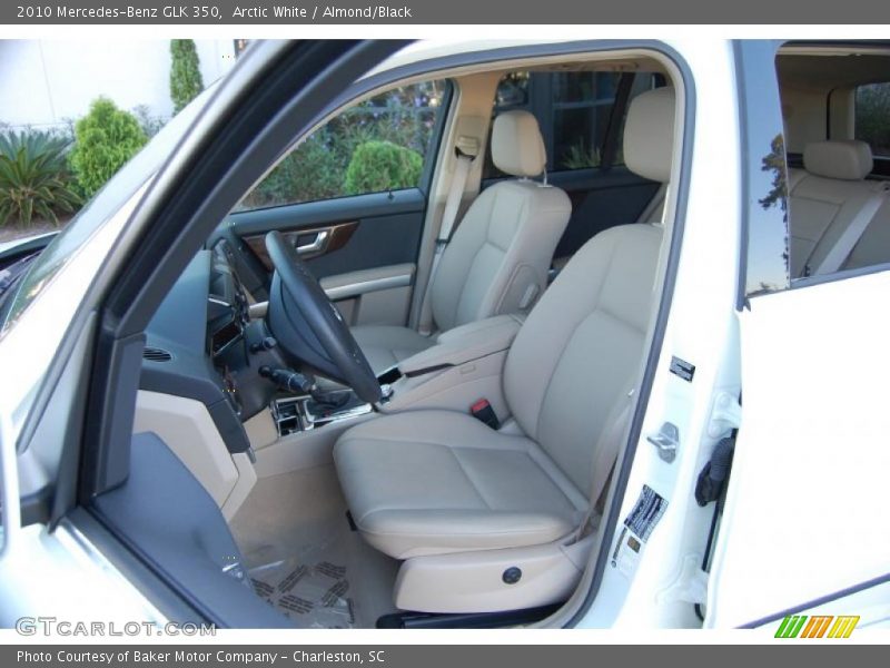 Arctic White / Almond/Black 2010 Mercedes-Benz GLK 350