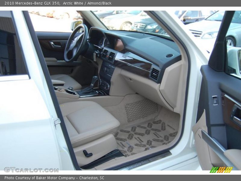 Arctic White / Almond/Black 2010 Mercedes-Benz GLK 350