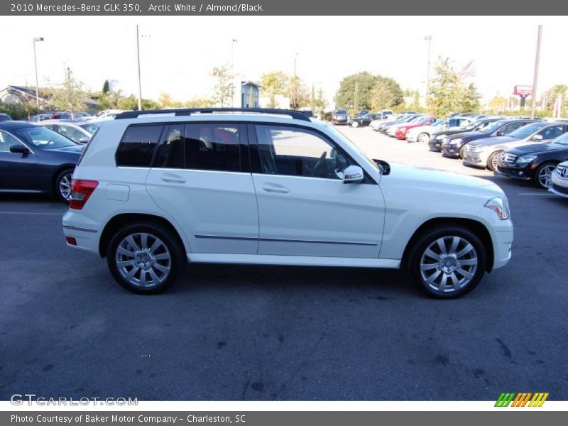 Arctic White / Almond/Black 2010 Mercedes-Benz GLK 350