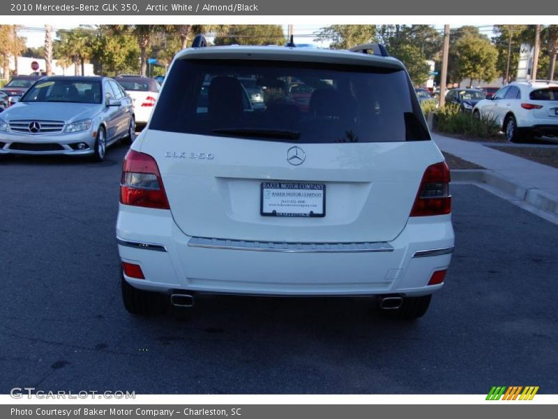 Arctic White / Almond/Black 2010 Mercedes-Benz GLK 350