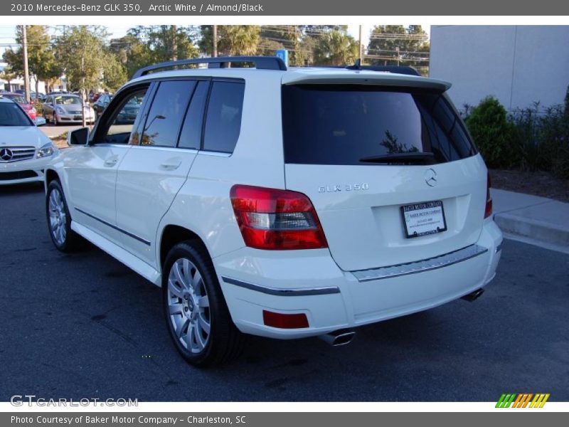 Arctic White / Almond/Black 2010 Mercedes-Benz GLK 350